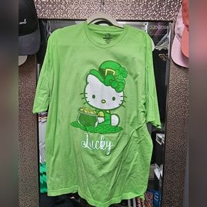 🎄 Hello Kitty St. Patrick's day tee